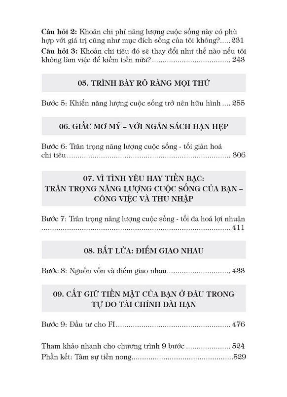 kế hoạch quản lý tài chính cá nhân - phương pháp 9 bước để đạt được tự do tài chính