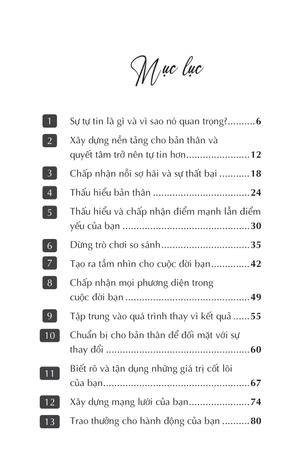kế hoạch tự tin - nâng cấp bản thân trở thành phiên bản đắt giá nhất