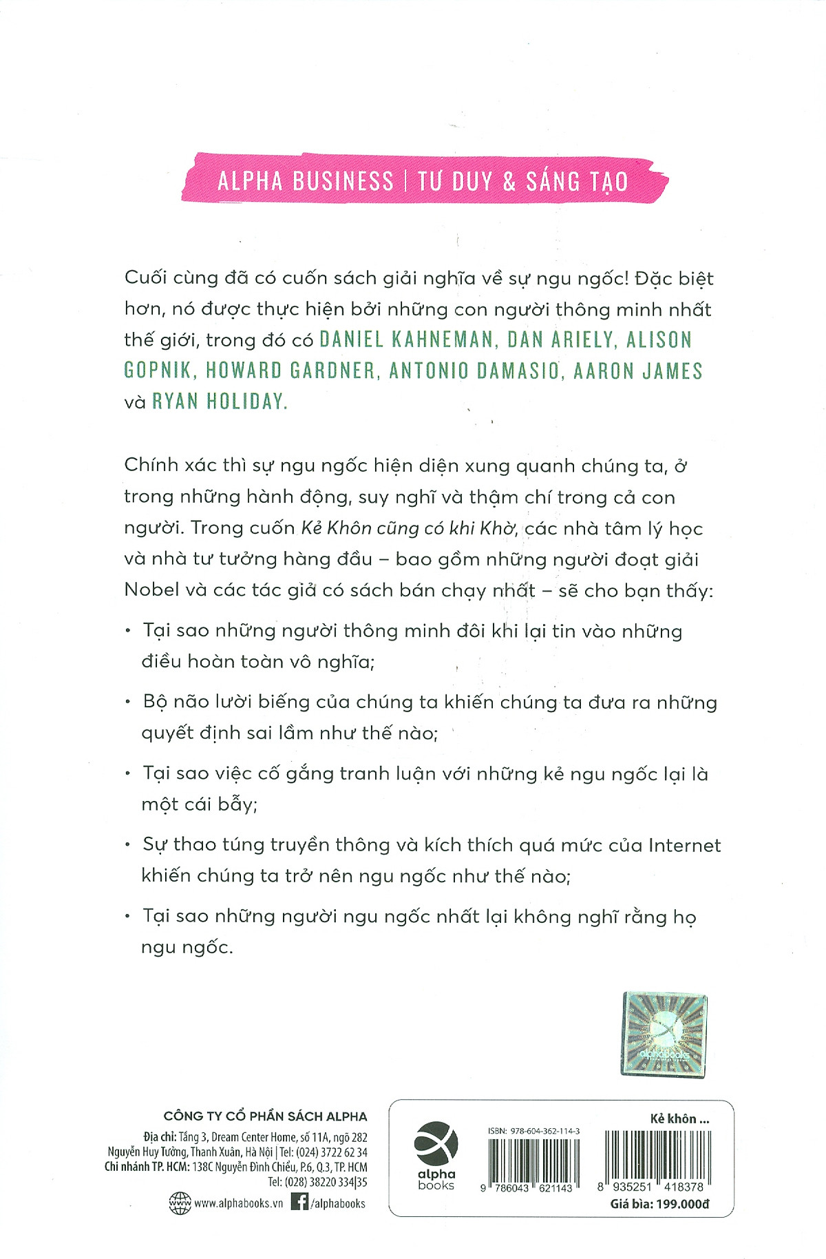 kẻ khôn cũng có khi khờ