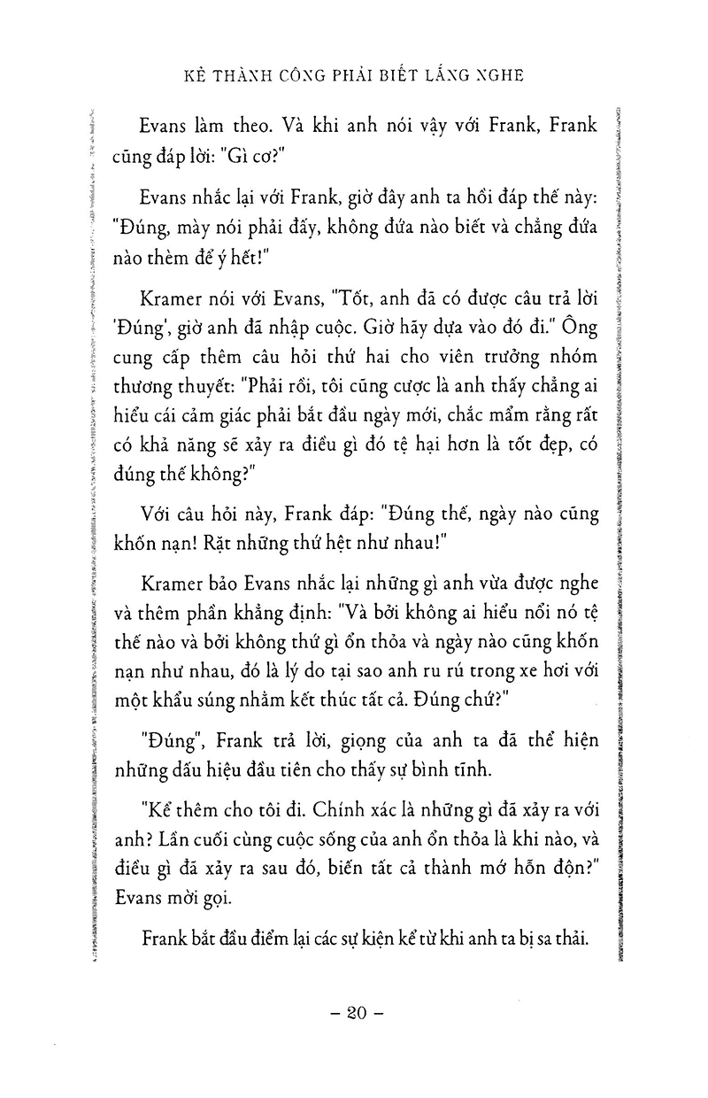 kẻ thành công phải biết lắng nghe (tái bản 2021)