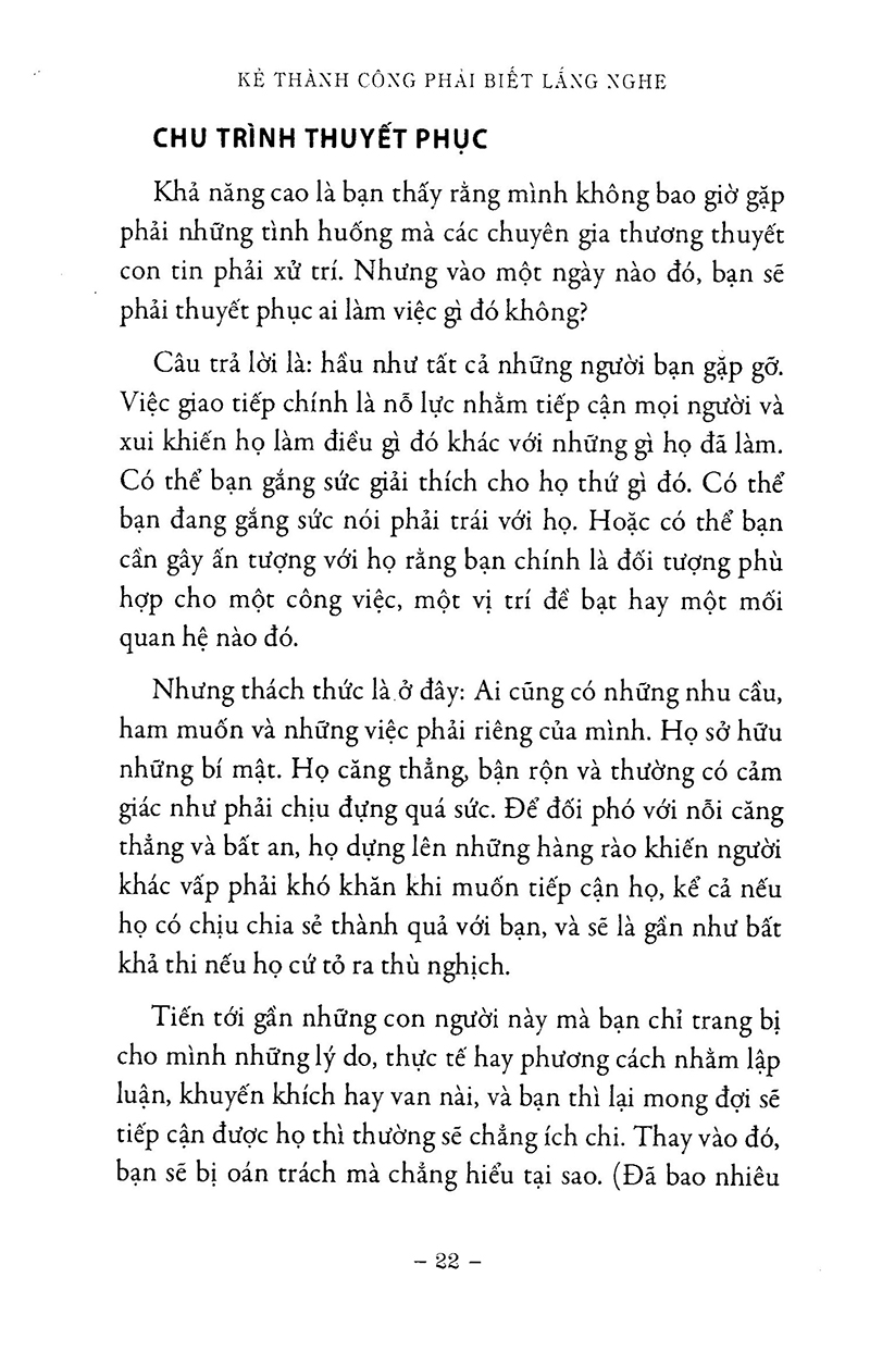 kẻ thành công phải biết lắng nghe (tái bản 2021)