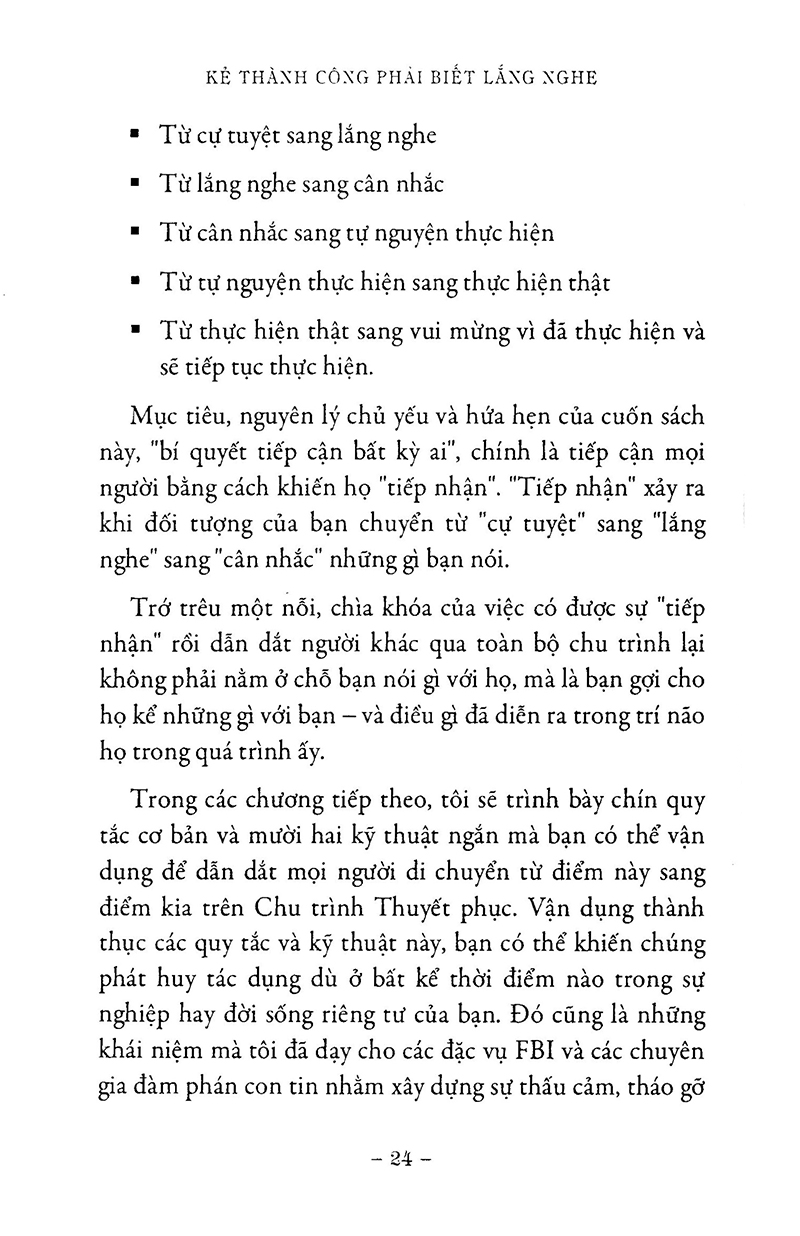 kẻ thành công phải biết lắng nghe (tái bản 2021)