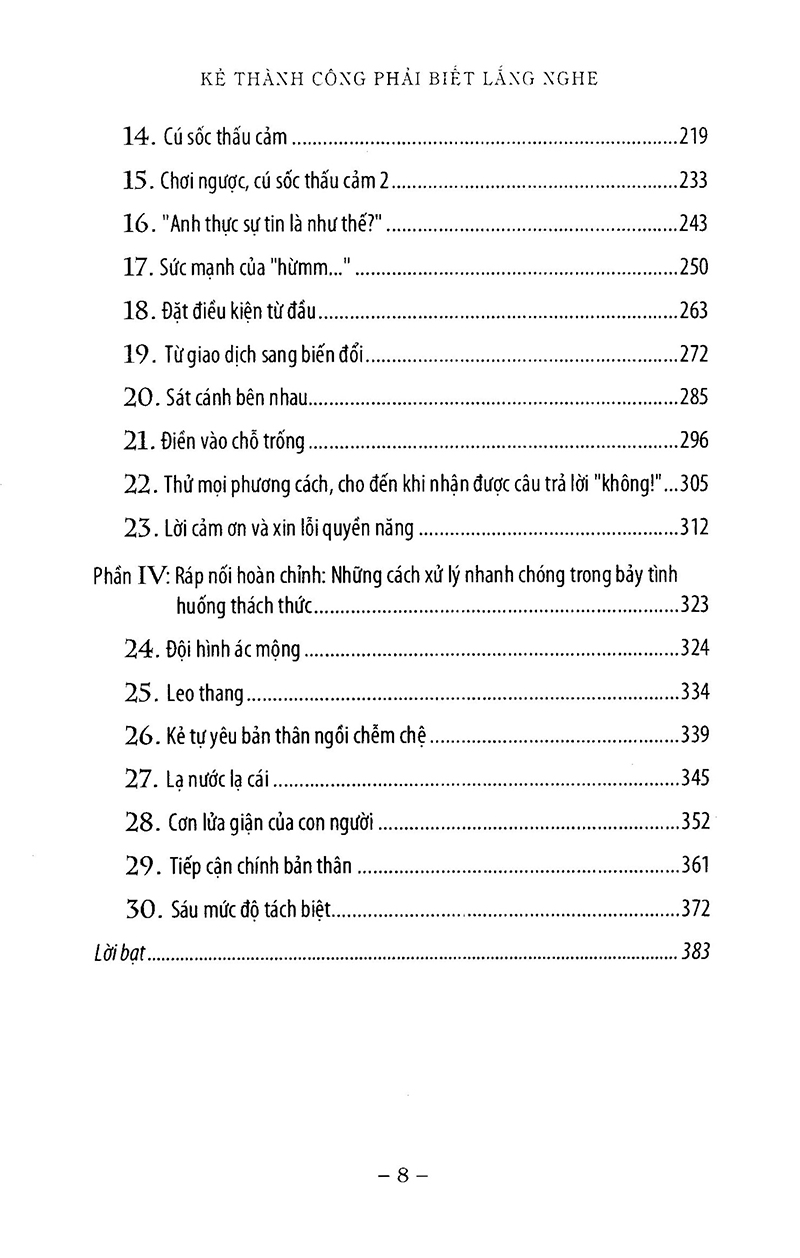 kẻ thành công phải biết lắng nghe (tái bản 2021)