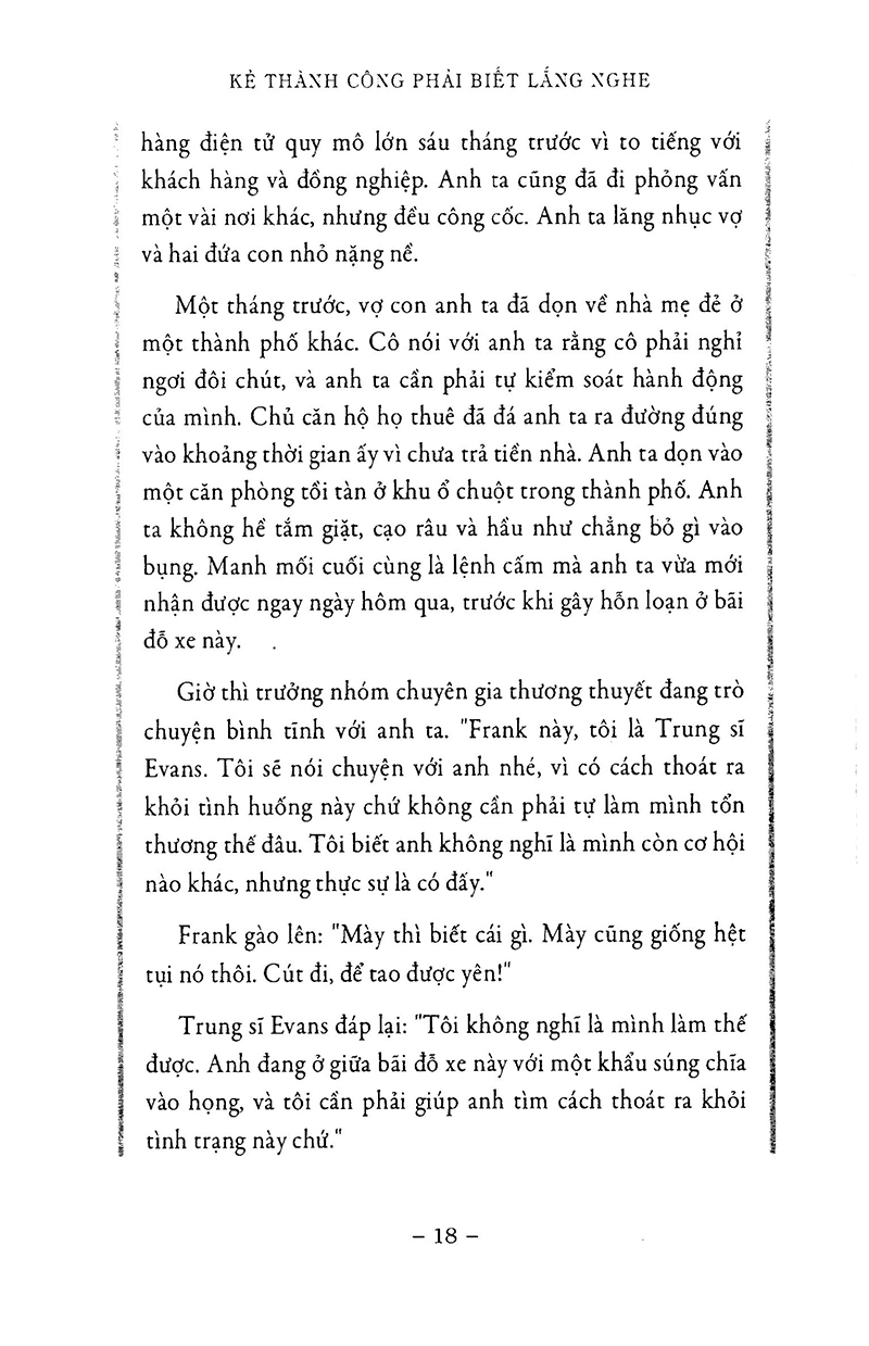 kẻ thành công phải biết lắng nghe (tái bản 2021)
