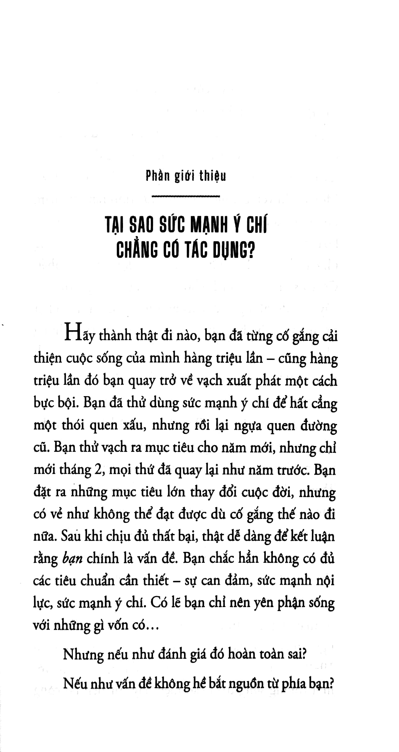kẻ thù của ý chí