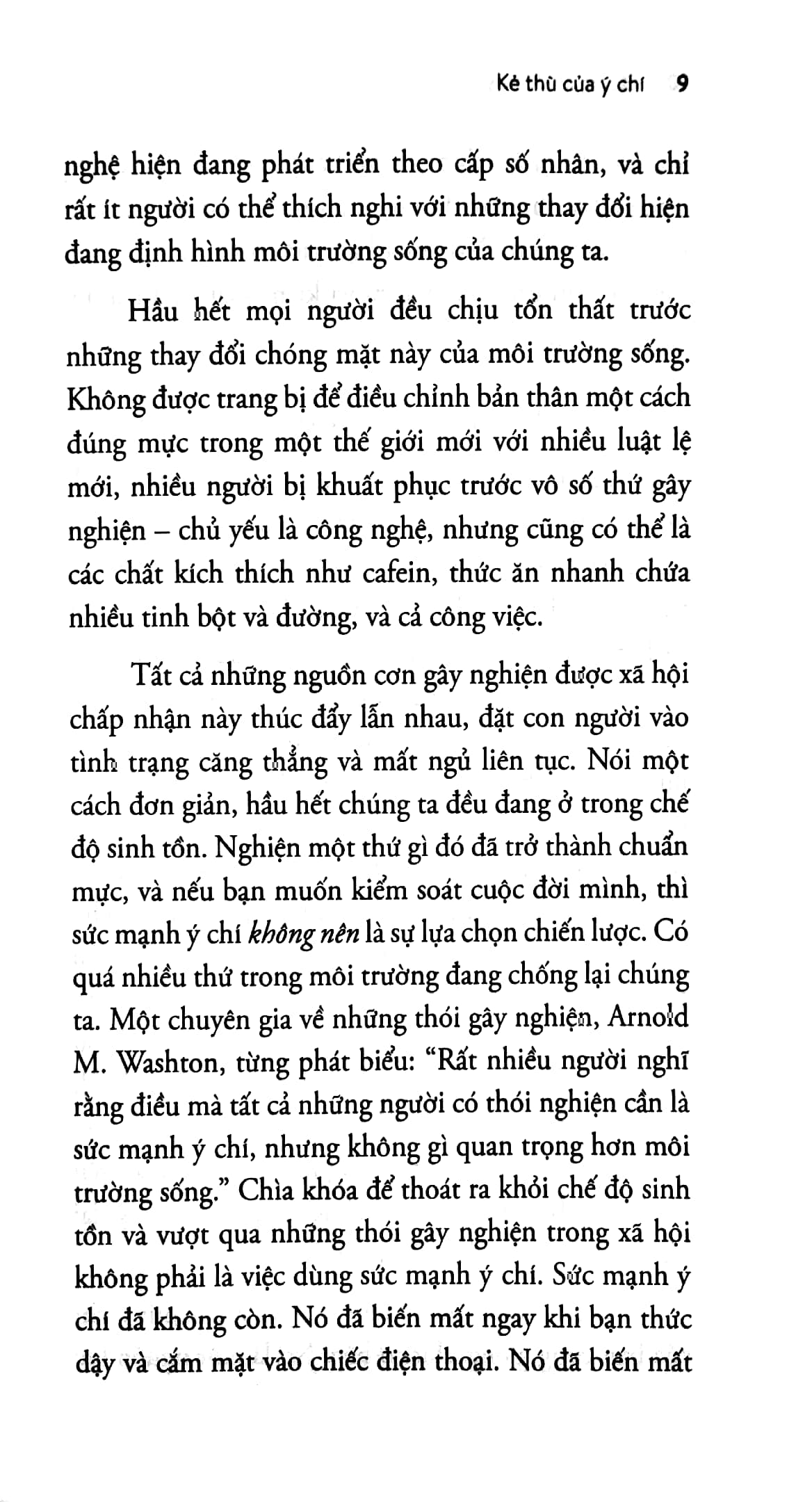 kẻ thù của ý chí