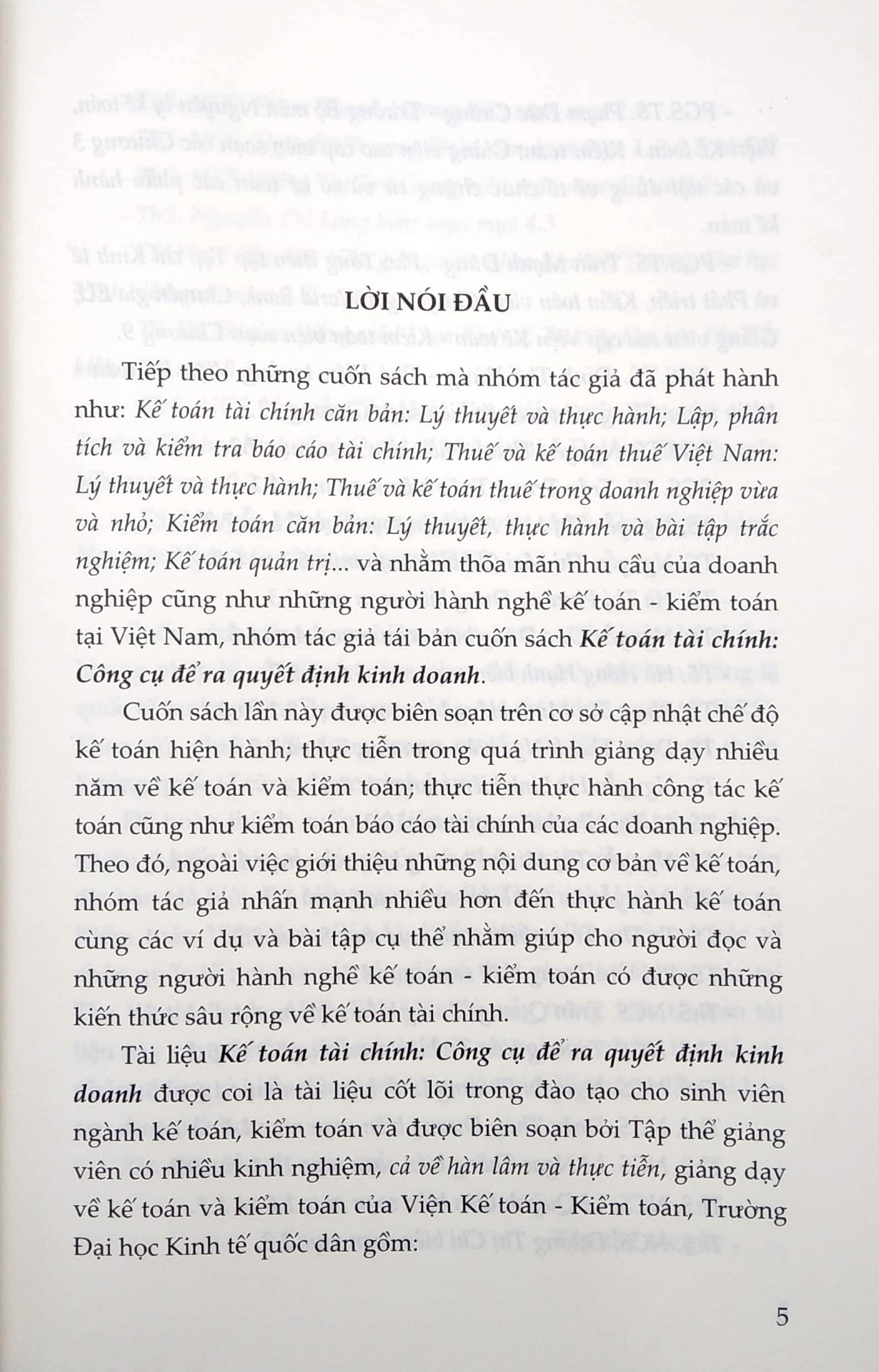 kế toán tài chính - công cụ để ra quyết định kinh doanh