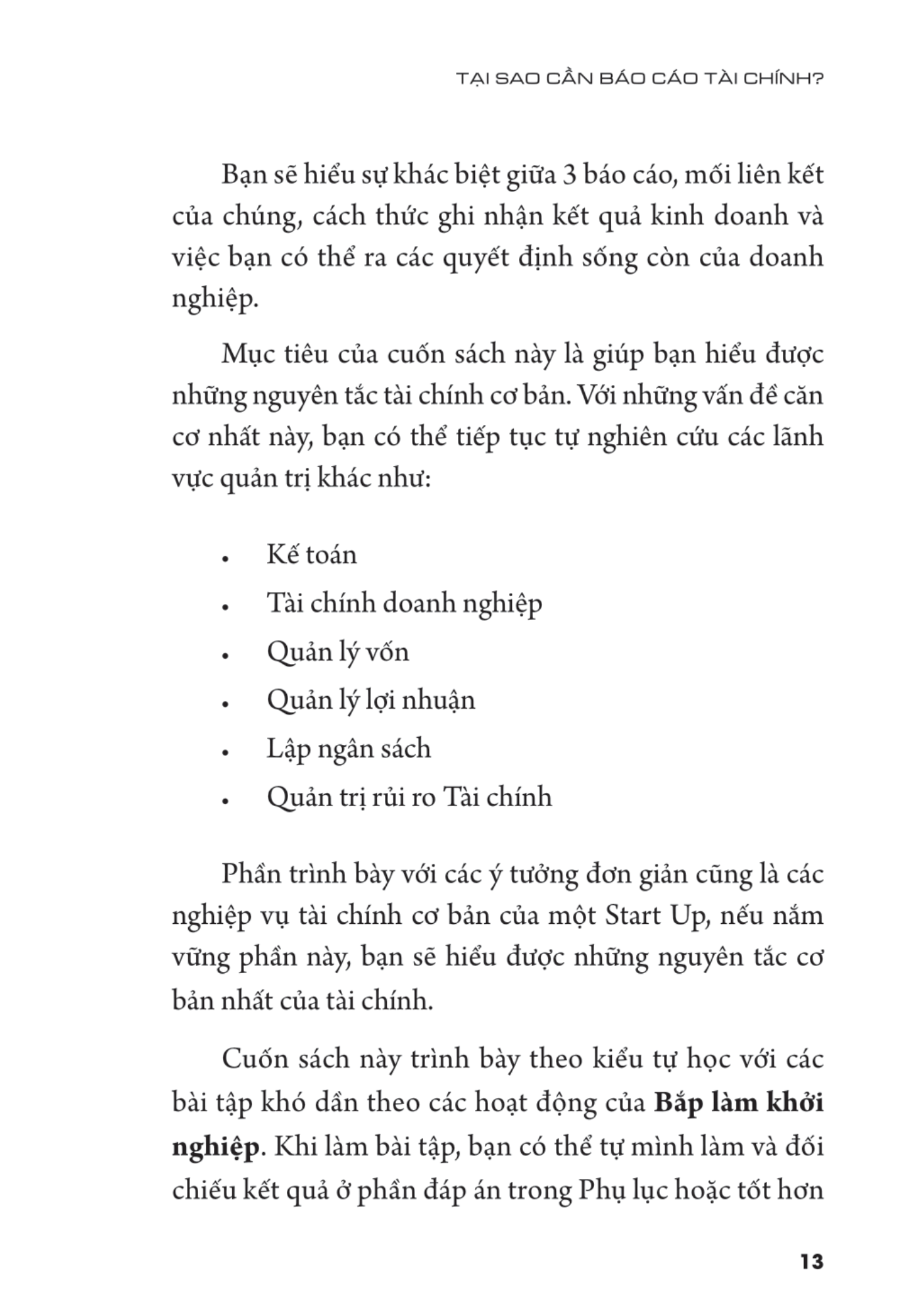 kế toán tài chính khởi nghiệp