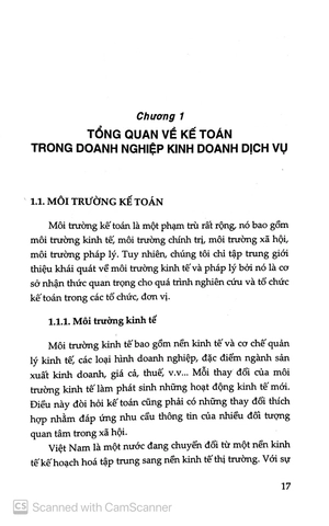 kế toán trong doanh nghiệp kinh doanh dịch vụ