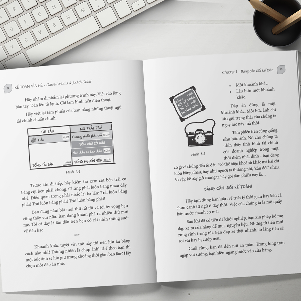 kế toán vỉa hè - thực hành báo cáo tài chính căn bản từ quầy bán nước chanh