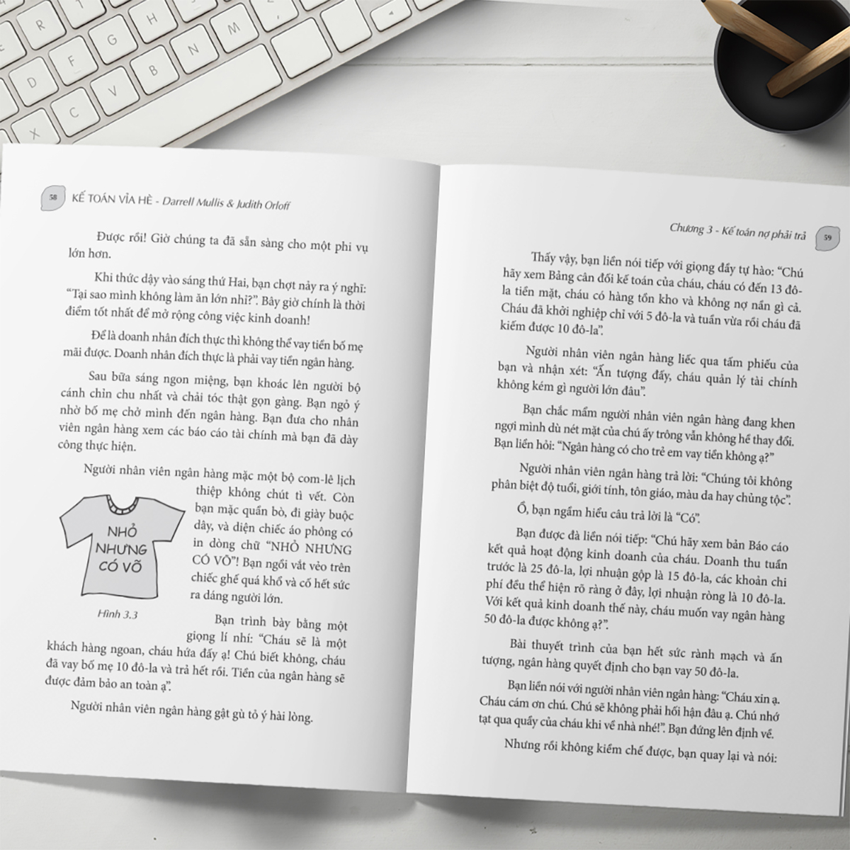 kế toán vỉa hè - thực hành báo cáo tài chính căn bản từ quầy bán nước chanh