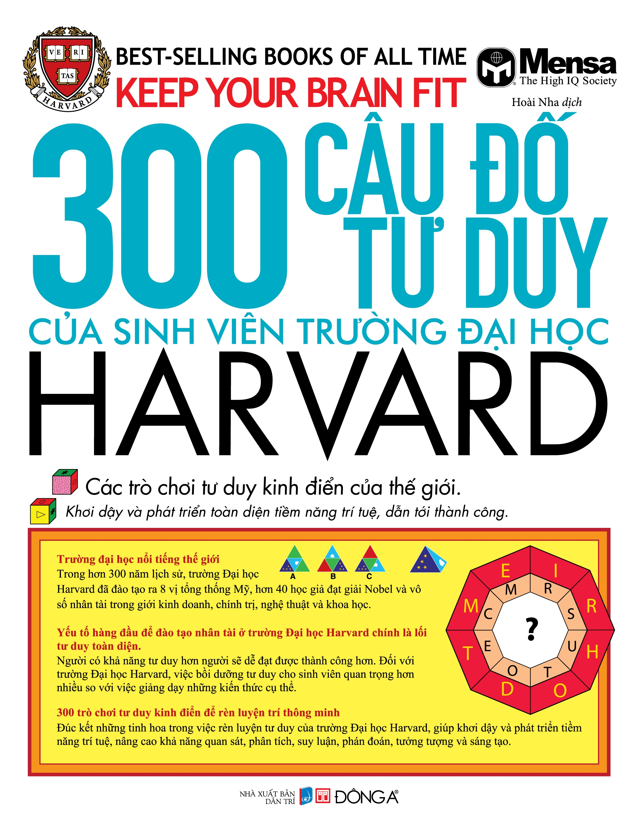 Keep Your Brain Fit - 300 Cau Do Tu Duy Cua Sinh Vien Truong Dai Hoc Harvard (Tai Ban 2025)