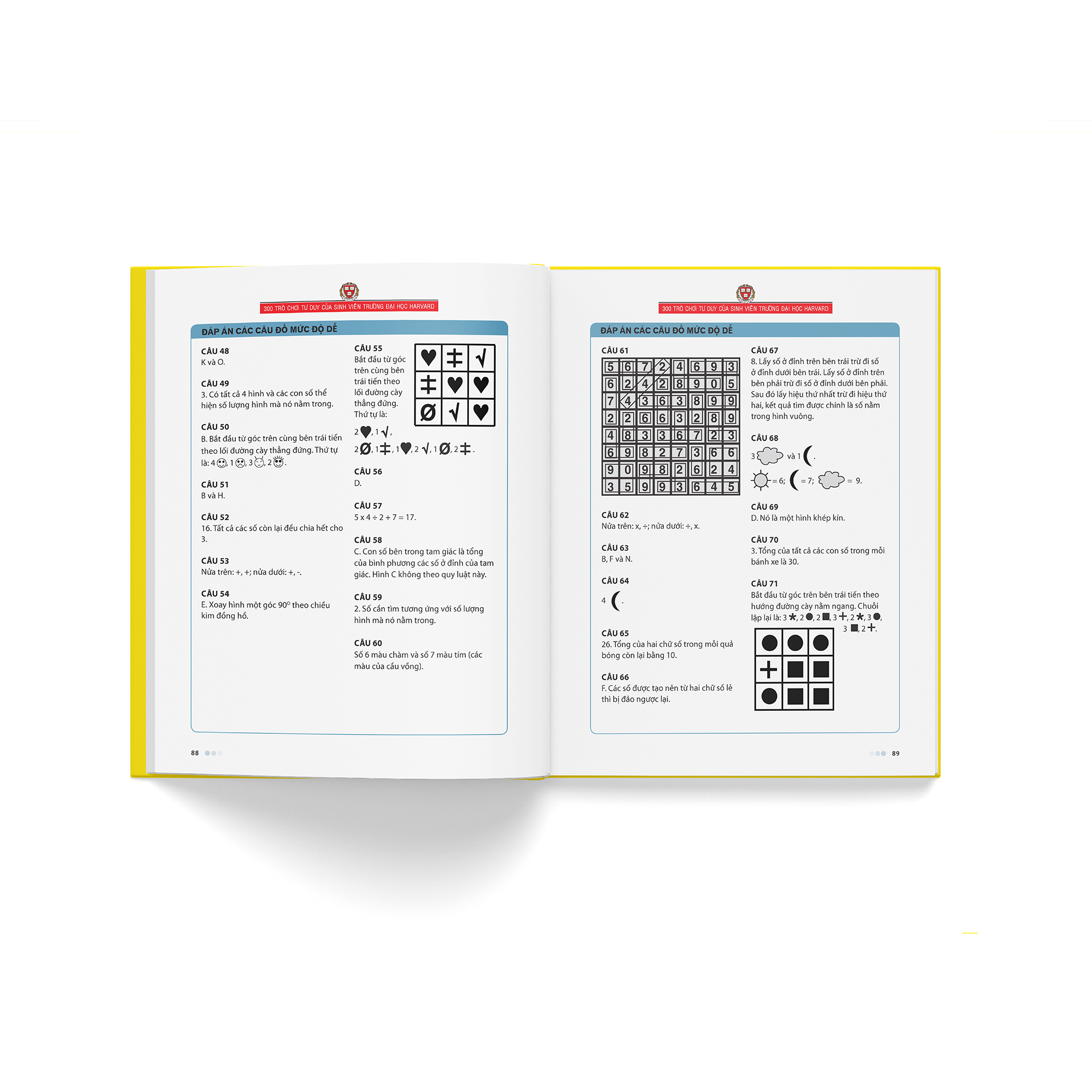 Keep Your Mind Fit - 300 Tro Choi Tu Duy Cua Sinh Vien Truong Dai Hoc Harvard (Tai Ban 2025)