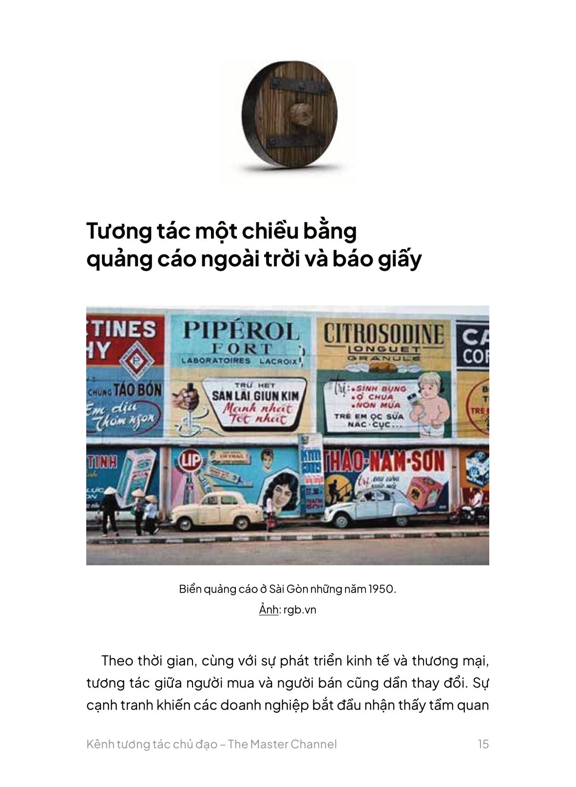 kênh tương tác chủ đạo - the master channel