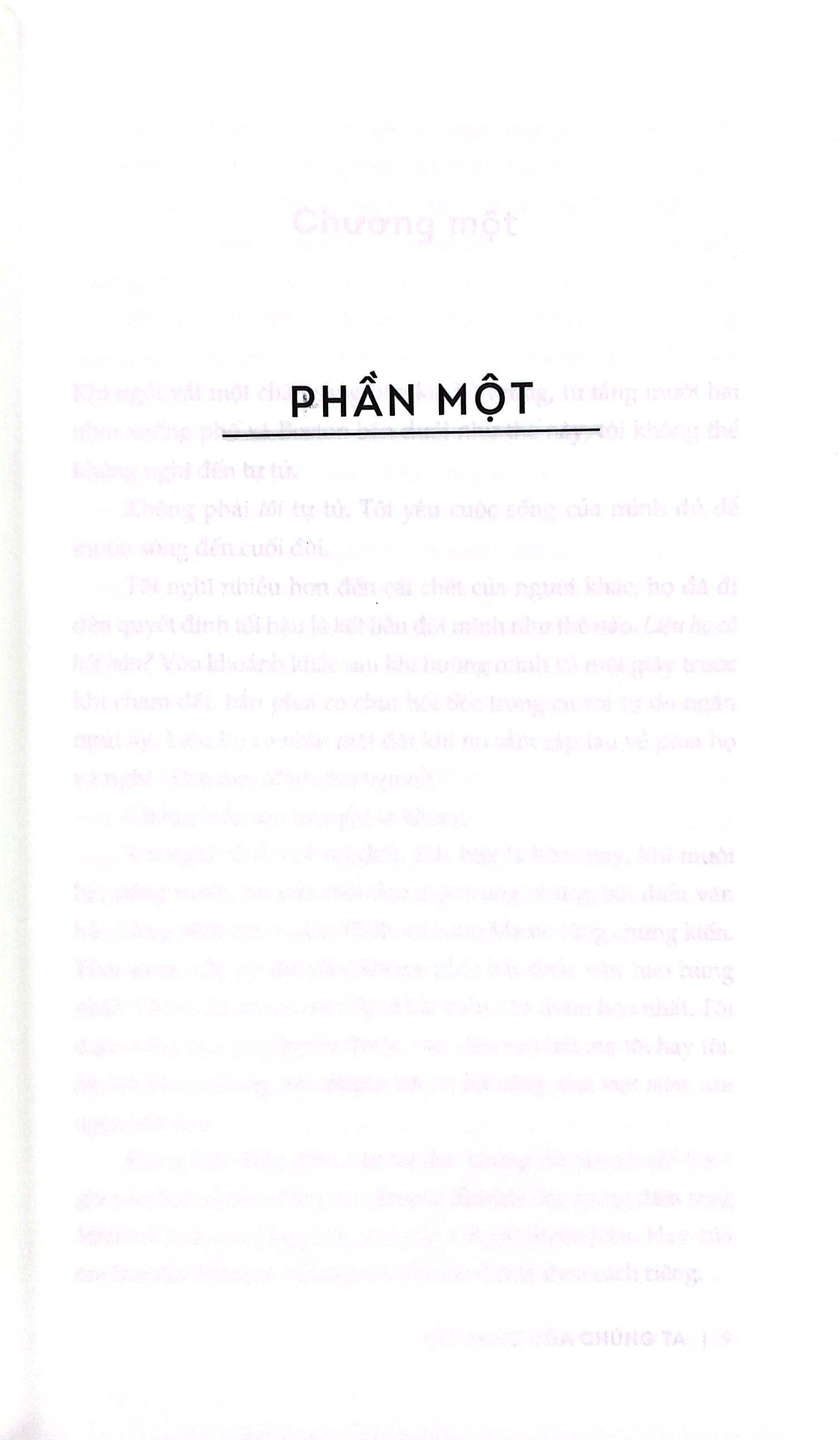 kết thúc của chúng ta