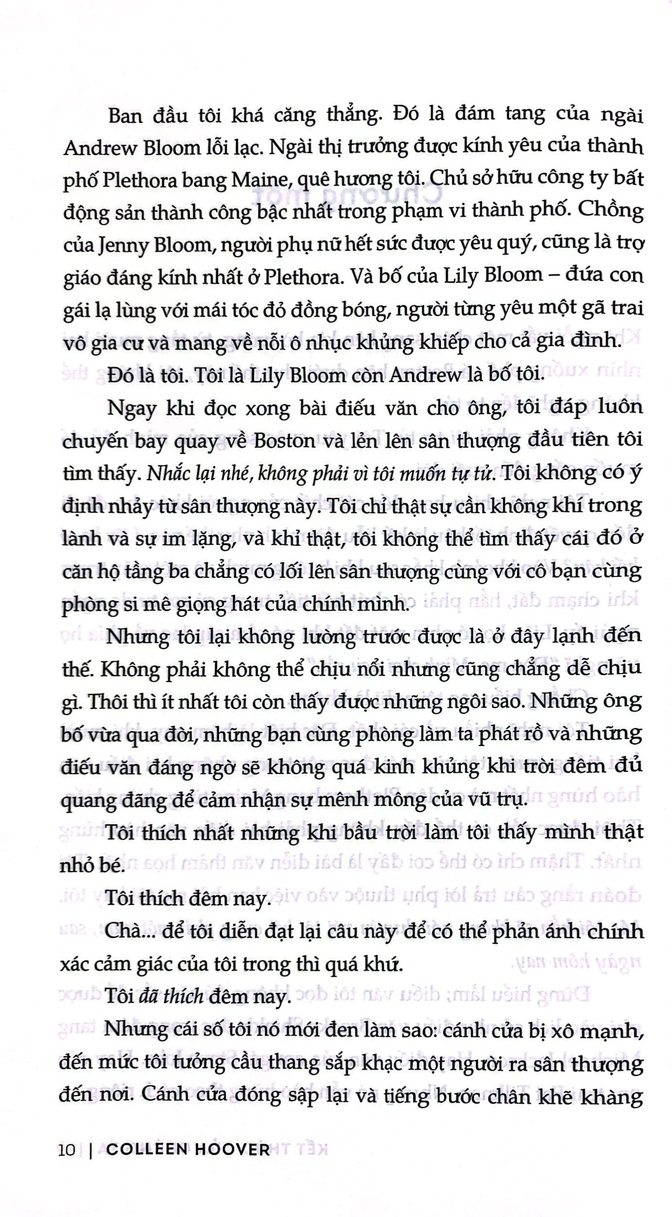 kết thúc của chúng ta