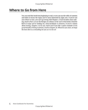 keto cookbook for dummies