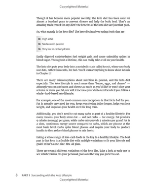 keto cookbook for dummies