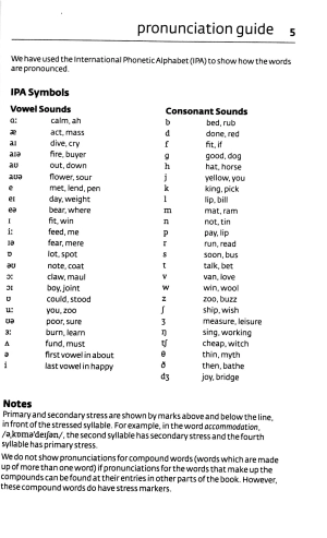key words for cambridge english first
