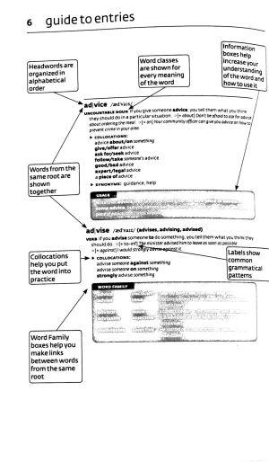 key words for cambridge english first