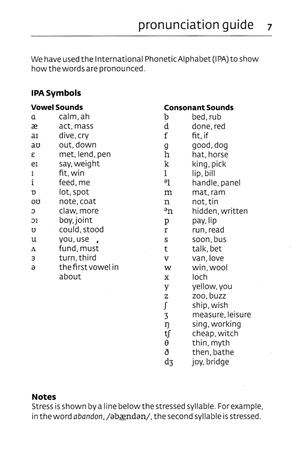 key words for the toeic test