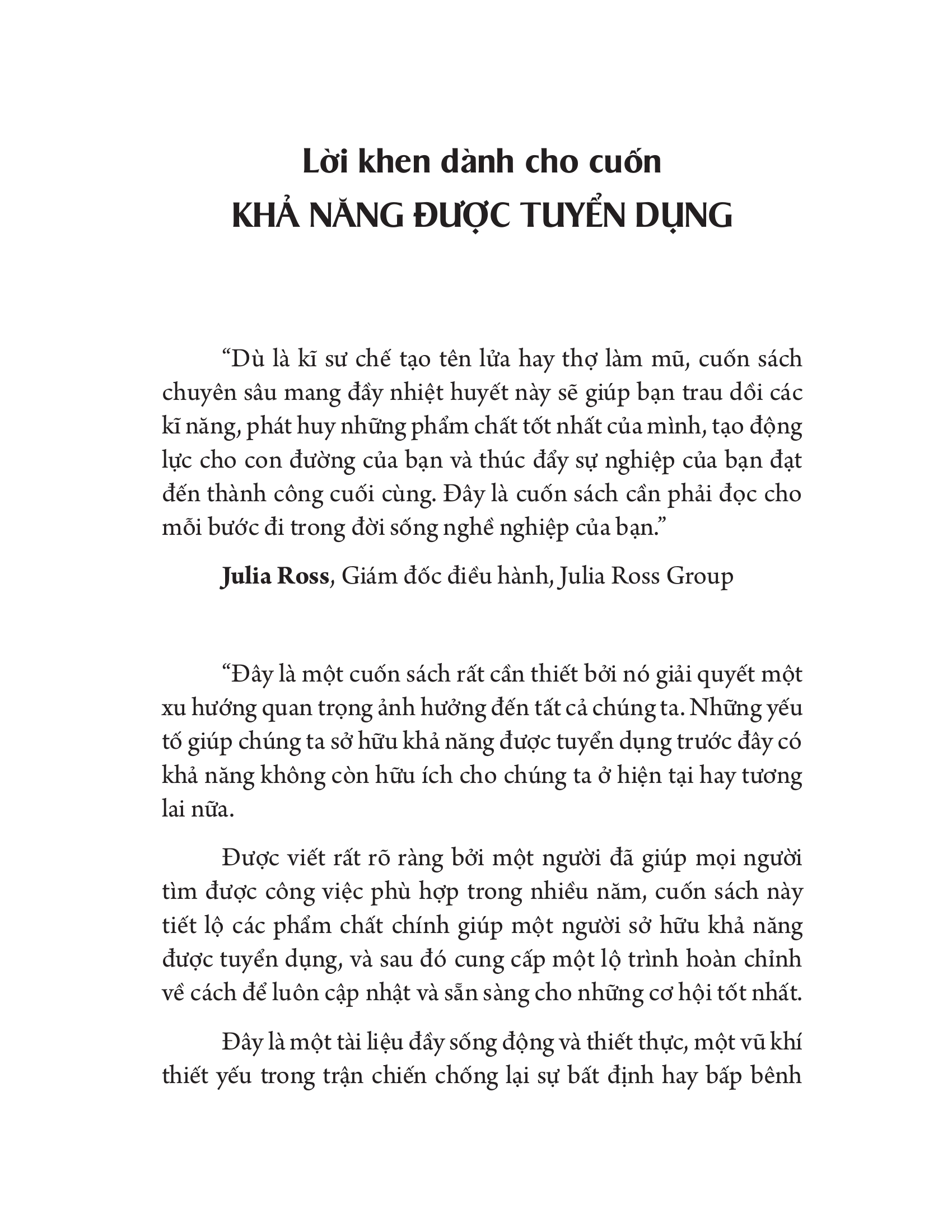 khả năng được tuyển dụng - 7 phẩm chất đảm bảo tương lai việc làm của bạn