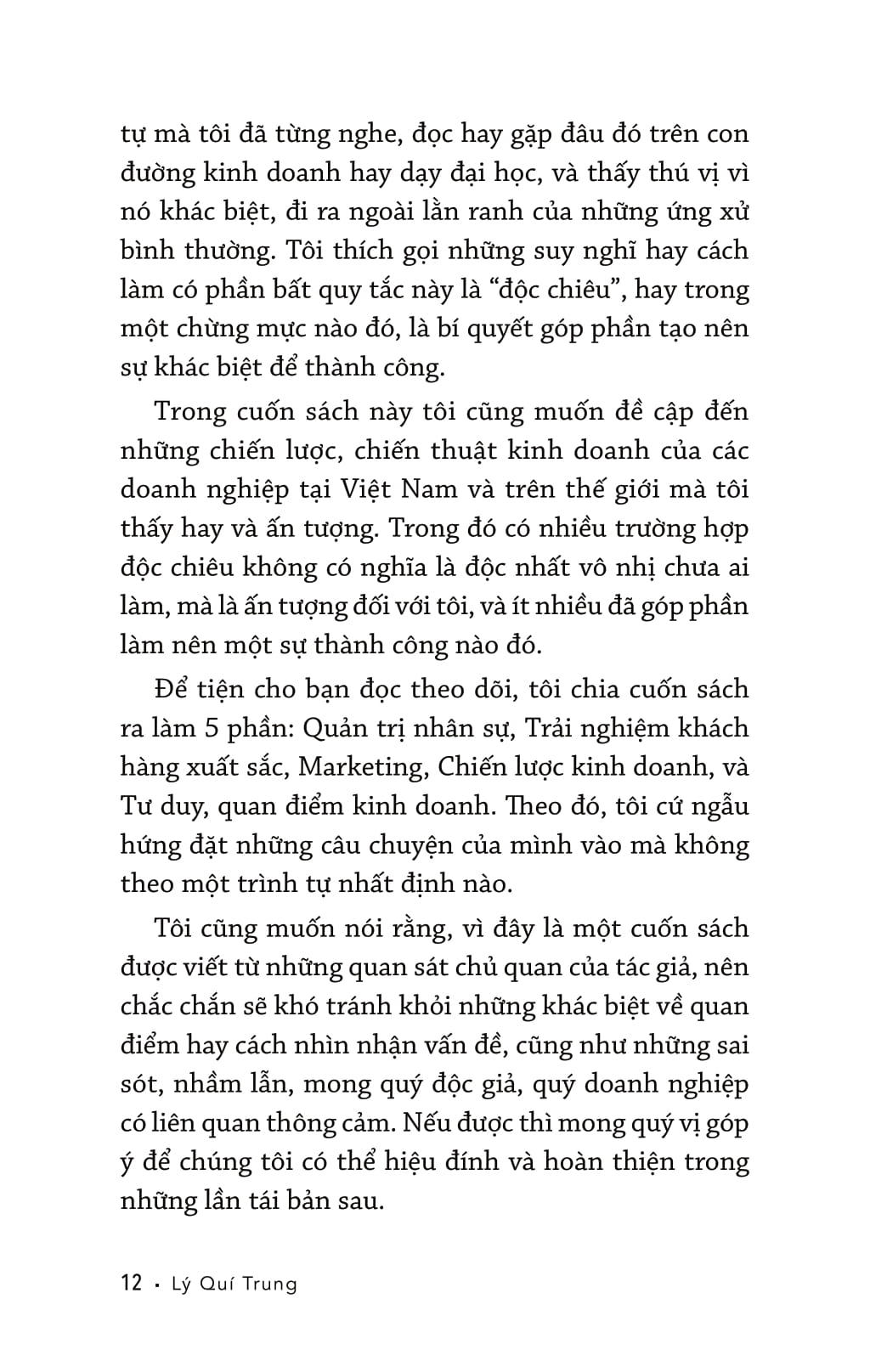 khác biệt để thành công - độc chiêu kinh doanh của các doanh nghiệp việt nam
