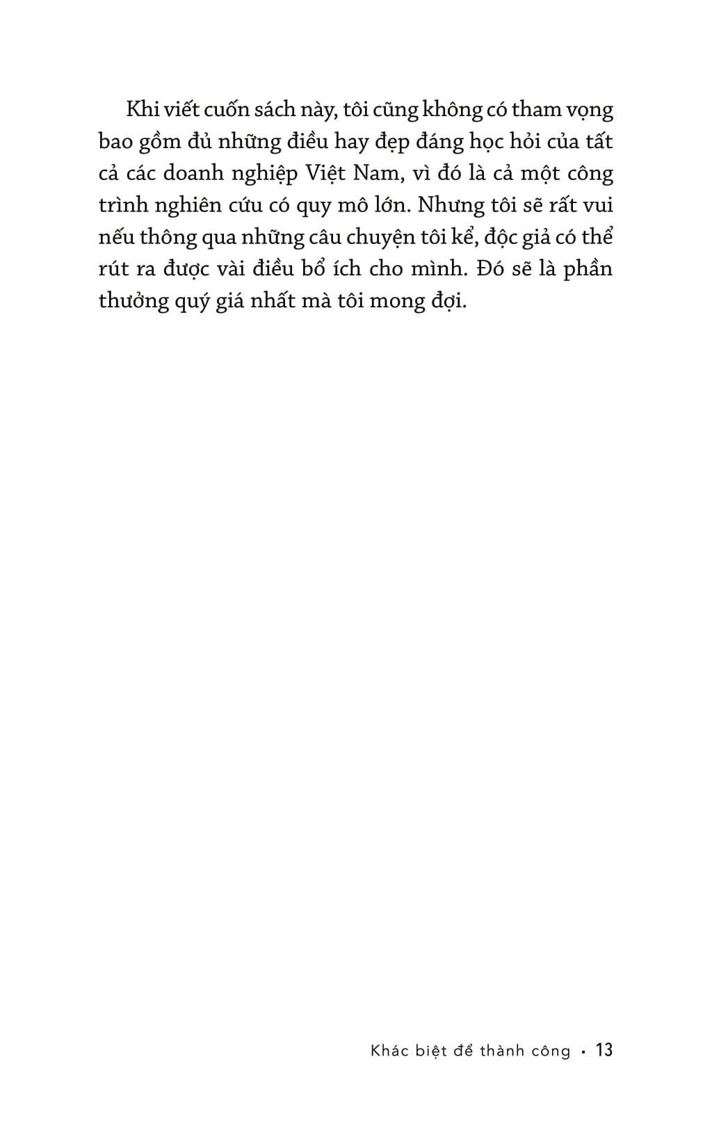 khác biệt để thành công - độc chiêu kinh doanh của các doanh nghiệp việt nam