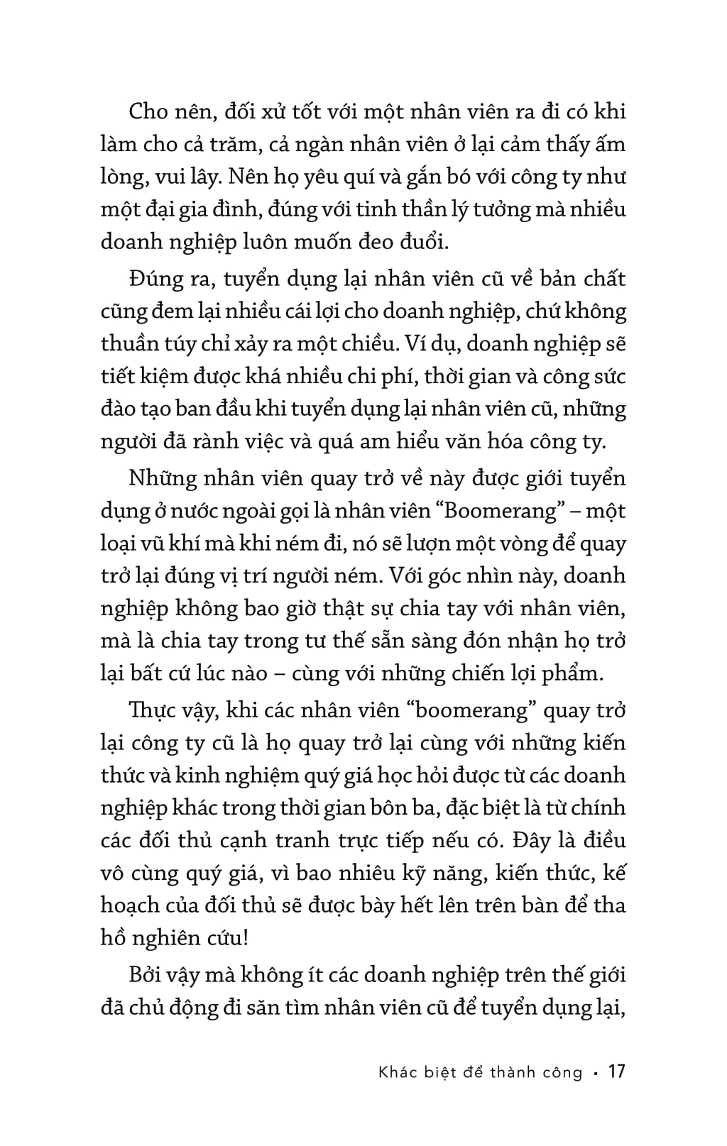 khác biệt để thành công - độc chiêu kinh doanh của các doanh nghiệp việt nam