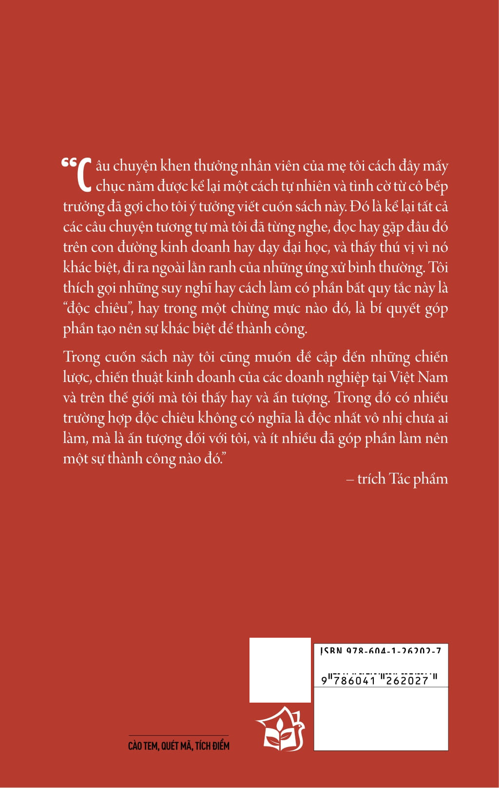 khác biệt để thành công - độc chiêu kinh doanh của các doanh nghiệp việt nam