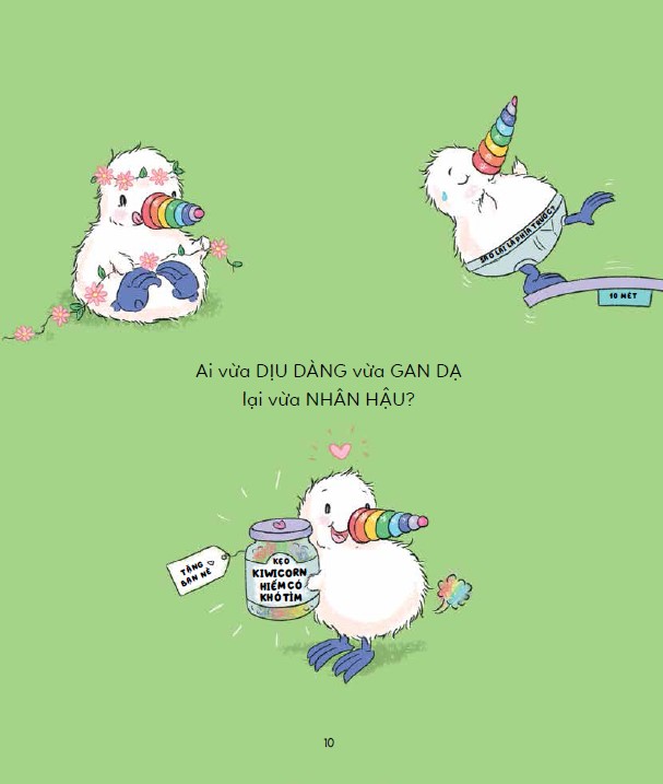 khác biệt thật là tuyệt - bé kiwi mũi kỳ lân - kiwicorn