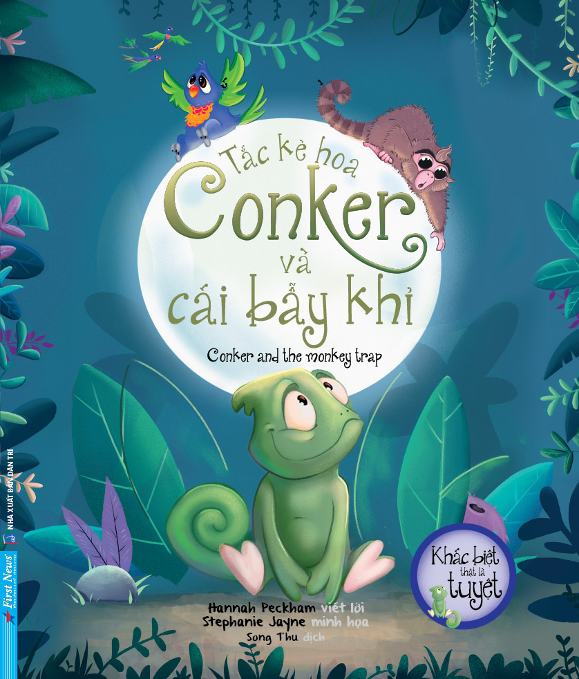 khác biệt thật là tuyệt - tắc kè hoa conker và cái bẫy khỉ - conker and the monkey trap