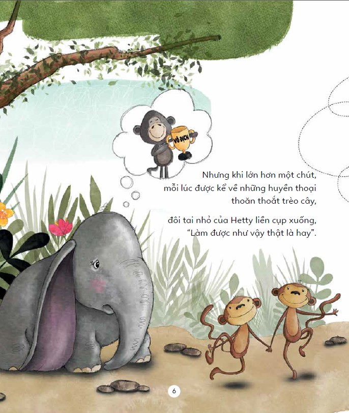 khác biệt thật là tuyệt - voi con học leo cây - climb