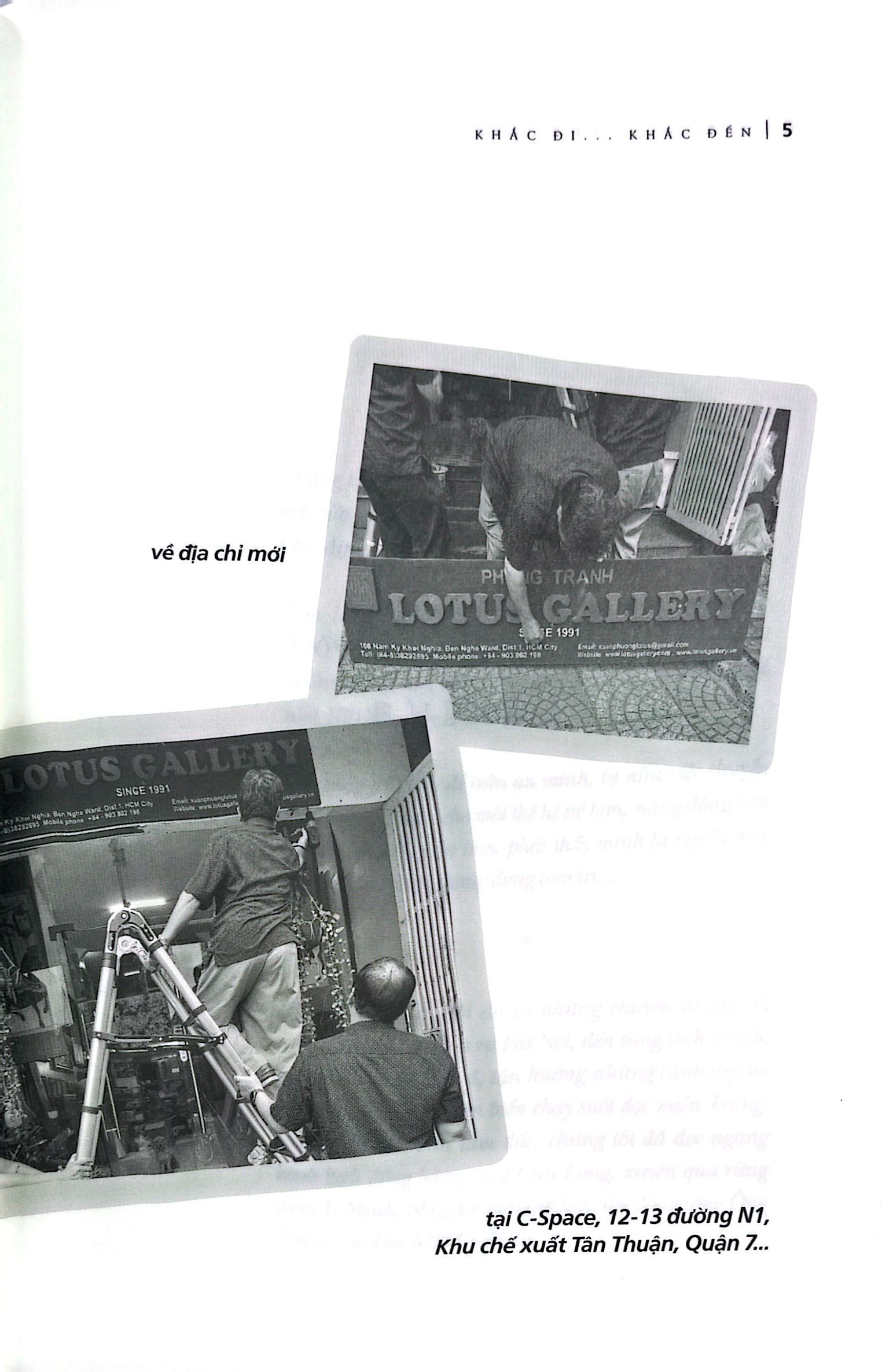 khắc đi khắc đến - hồi ký