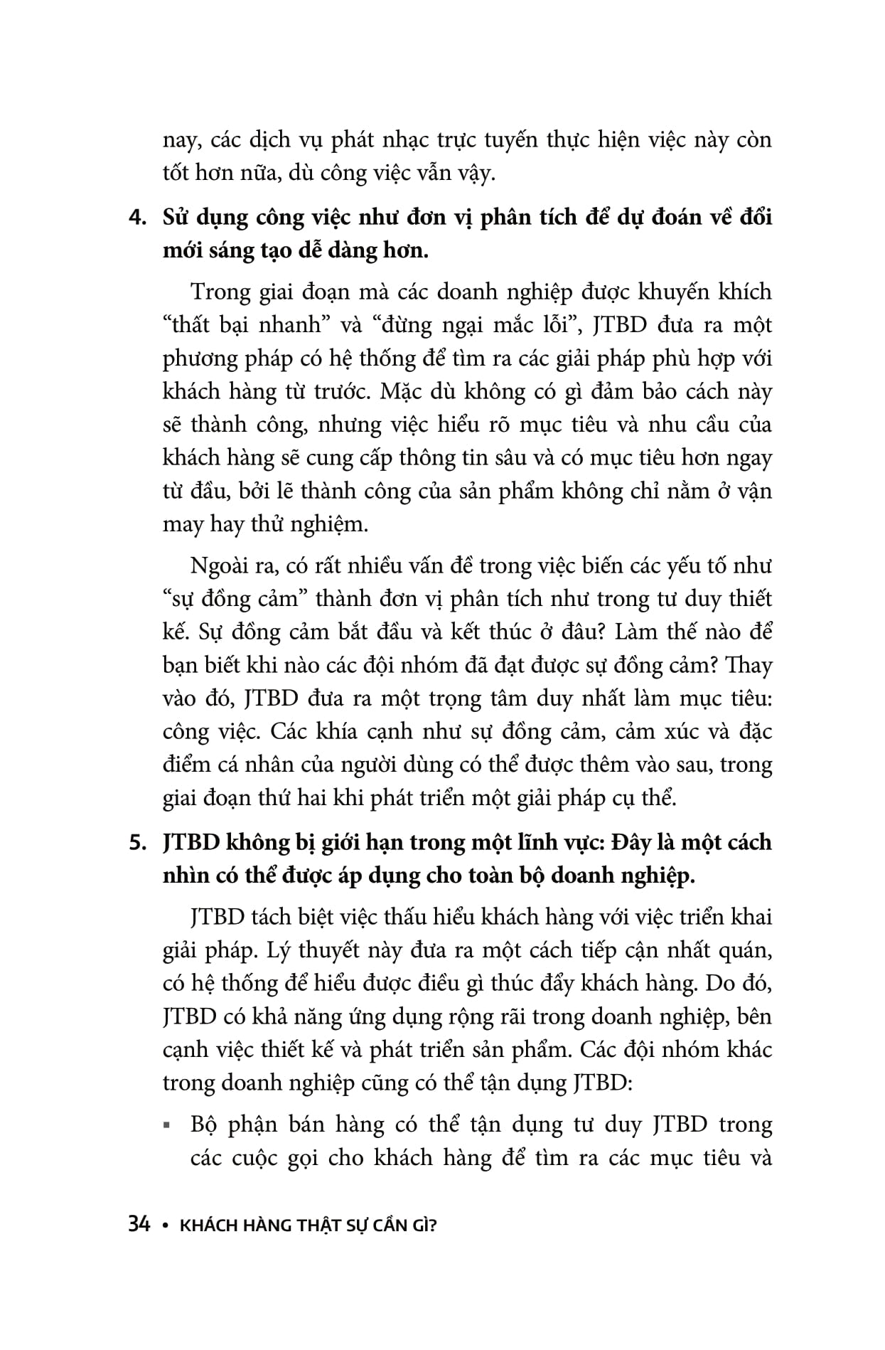 khách hàng thật sự cần gì?