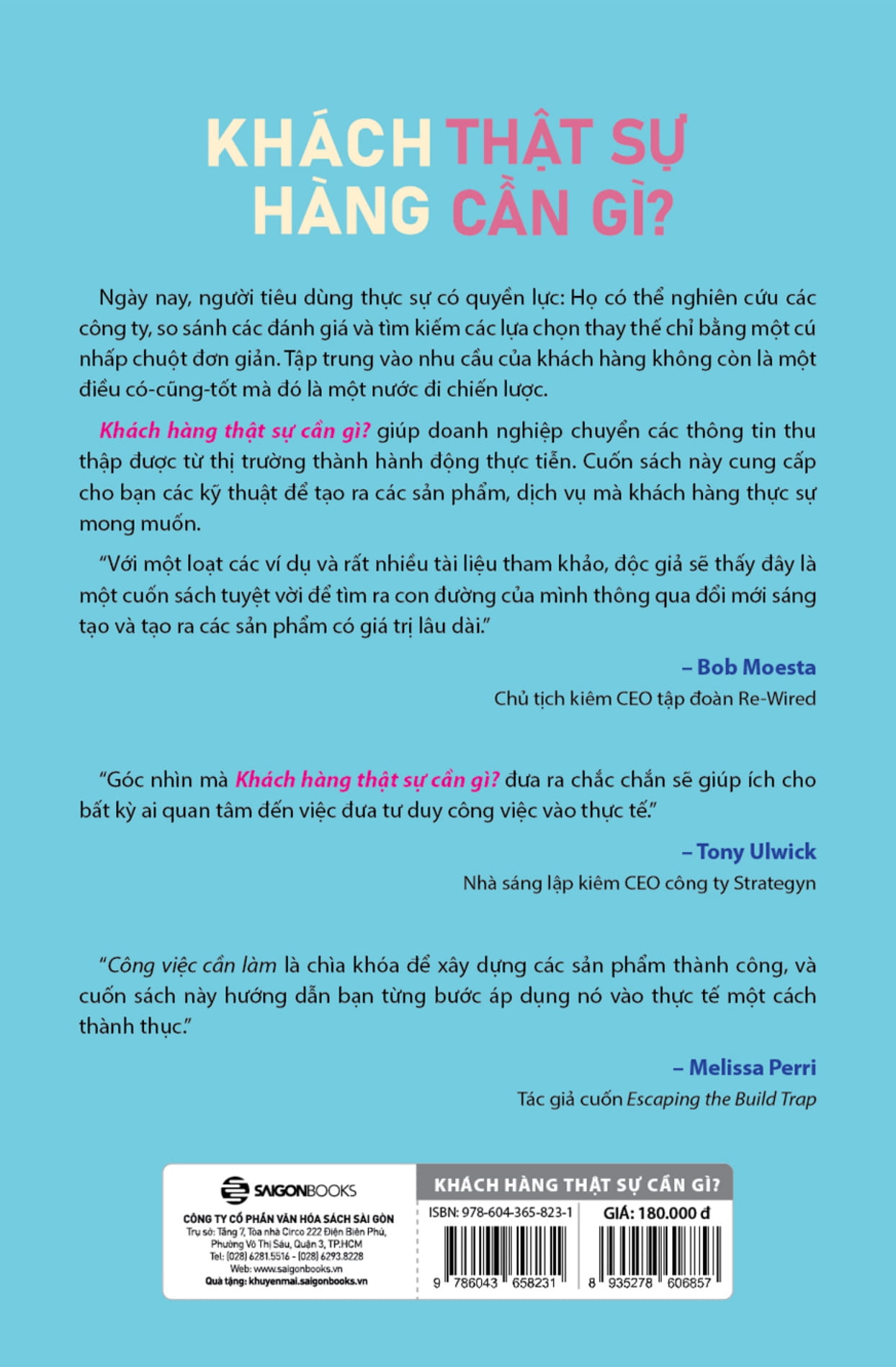 khách hàng thật sự cần gì?