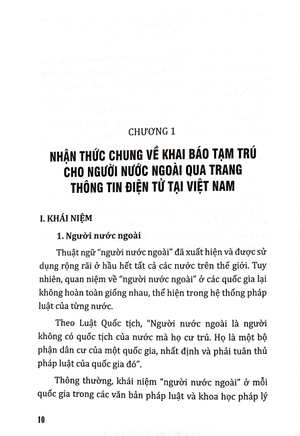 khai báo tạm trú cho người nước ngoài qua trang thông tin điện tử tại việt nam trong bối cảnh cuộc cách mạng công nghiệp lần thứ tư