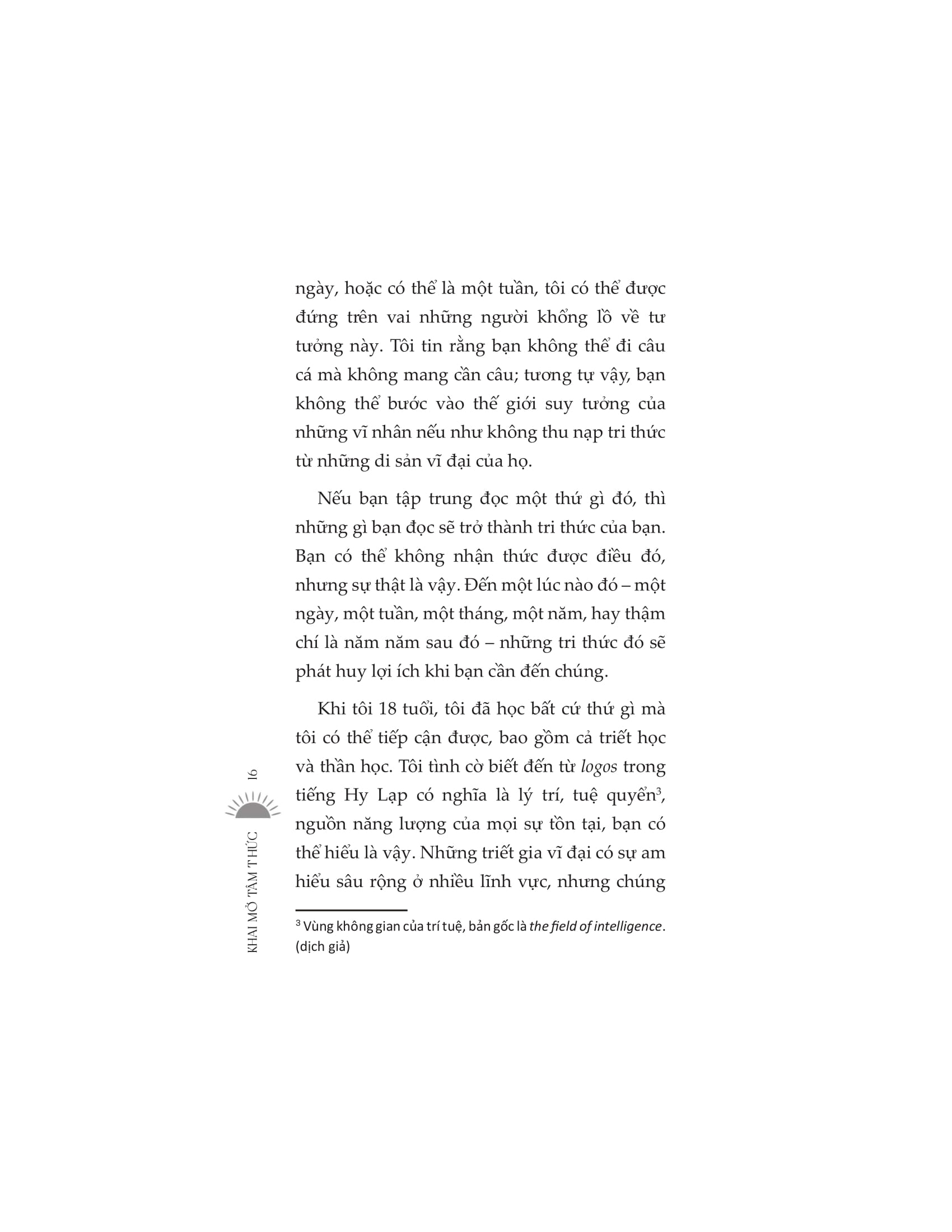 khai mở tâm thức