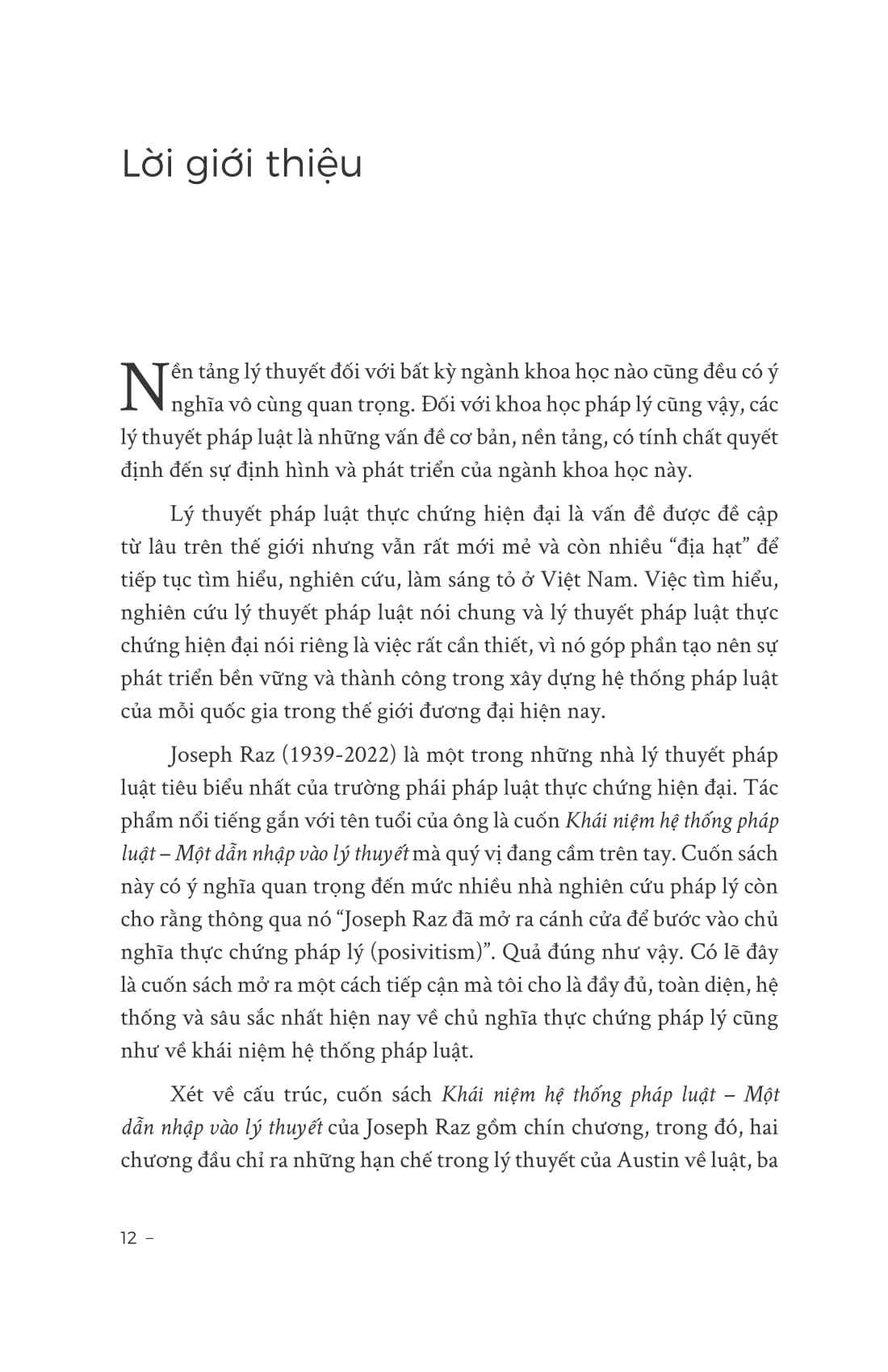 khái niệm hệ thống pháp luật - một dẫn nhập vào lý thuyết