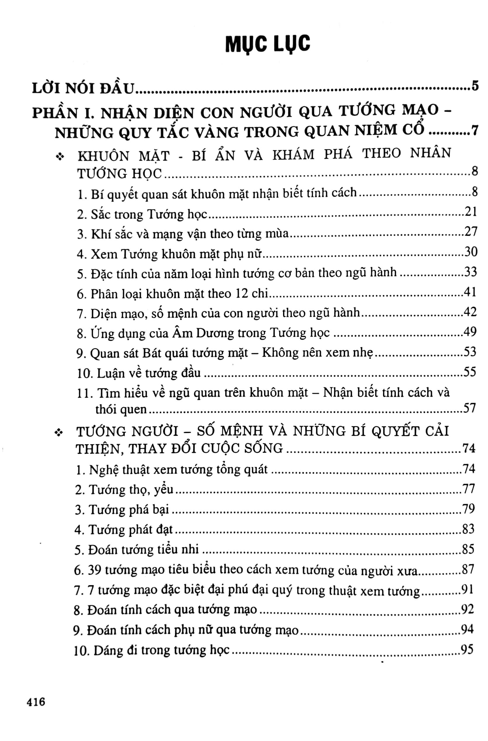 khám phá bí ẩn diện mạo con người theo quan niệm dân gian