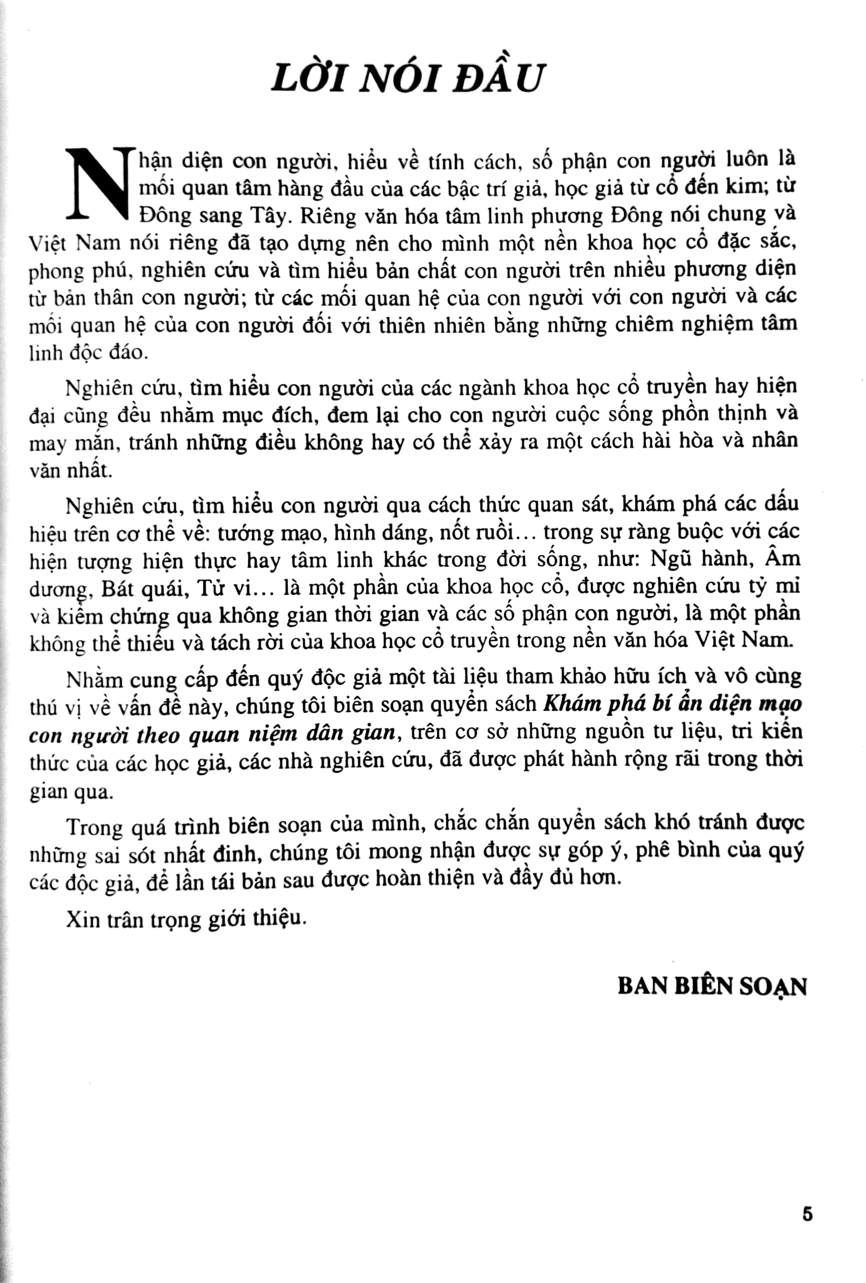 khám phá bí ẩn diện mạo con người theo quan niệm dân gian