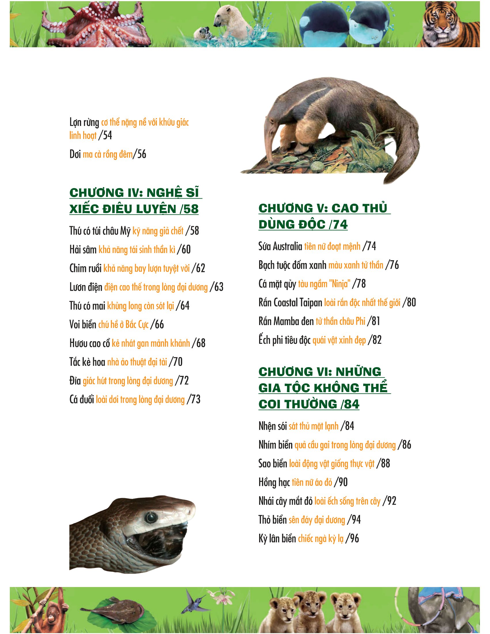 khám phá bí ẩn thế giới tự nhiên dành cho học sinh - động vật (tái bản 2023)
