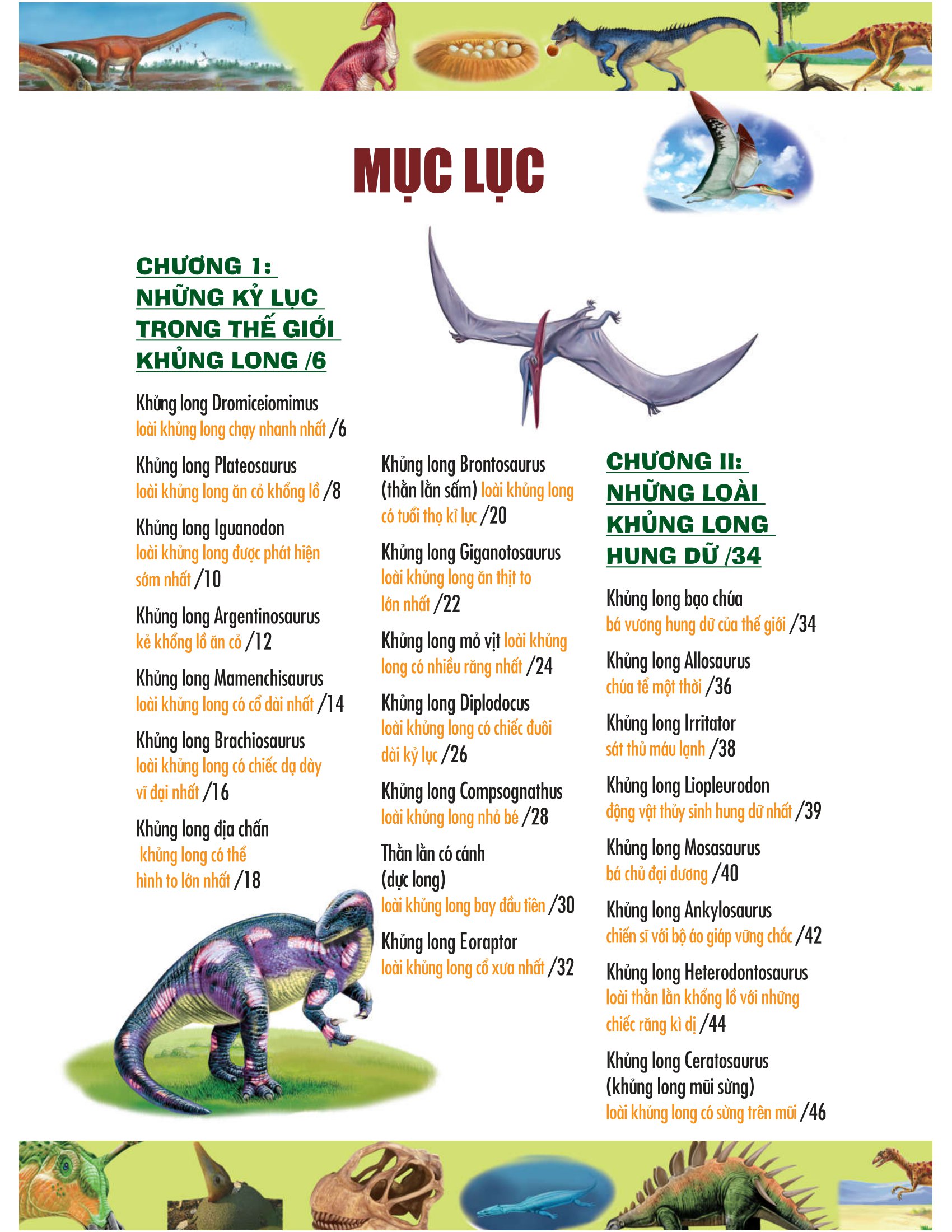 khám phá bí ẩn thế giới tự nhiên: khủng long (tái bản)
