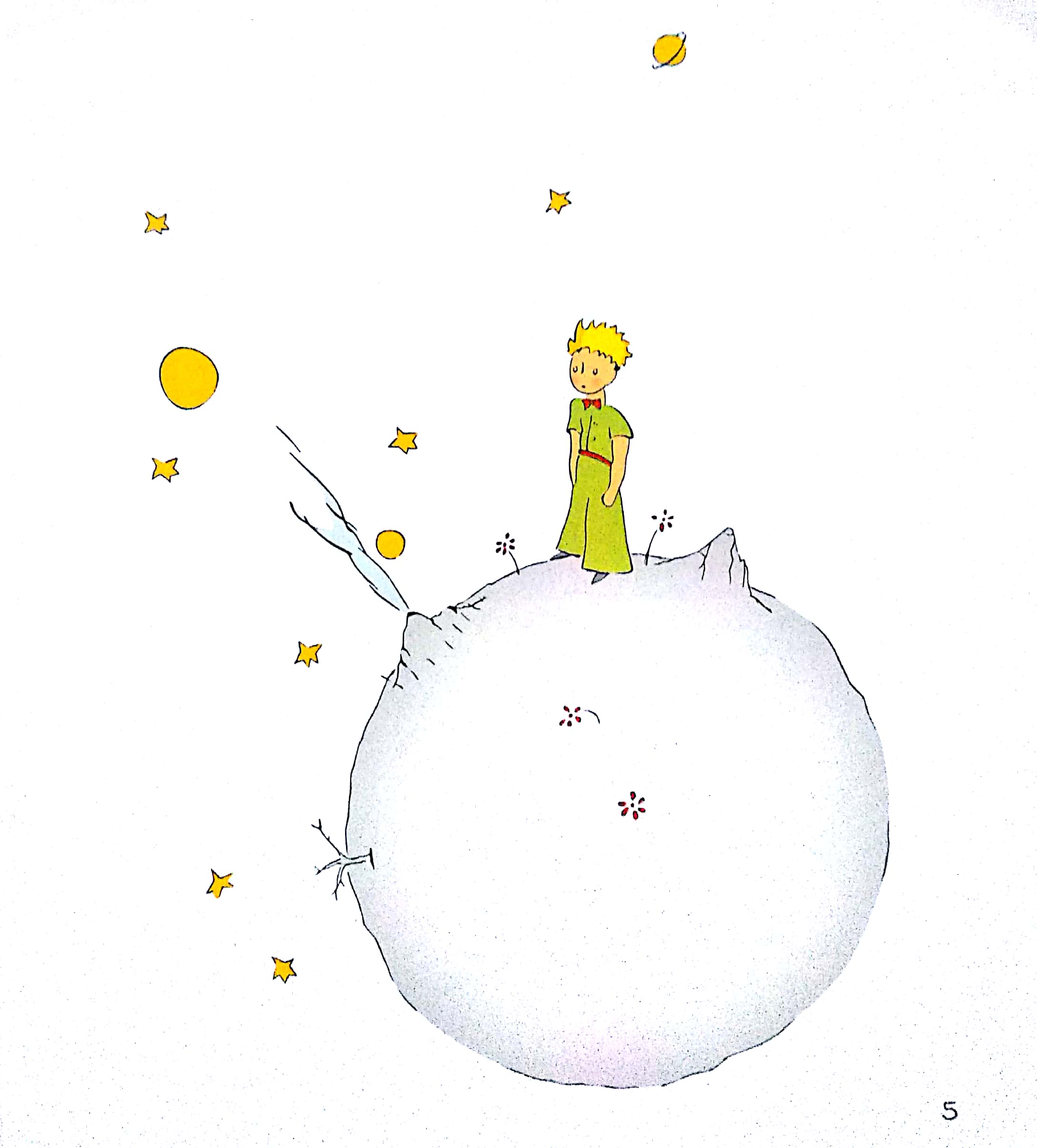 khám phá các động vật với hoàng tử bé