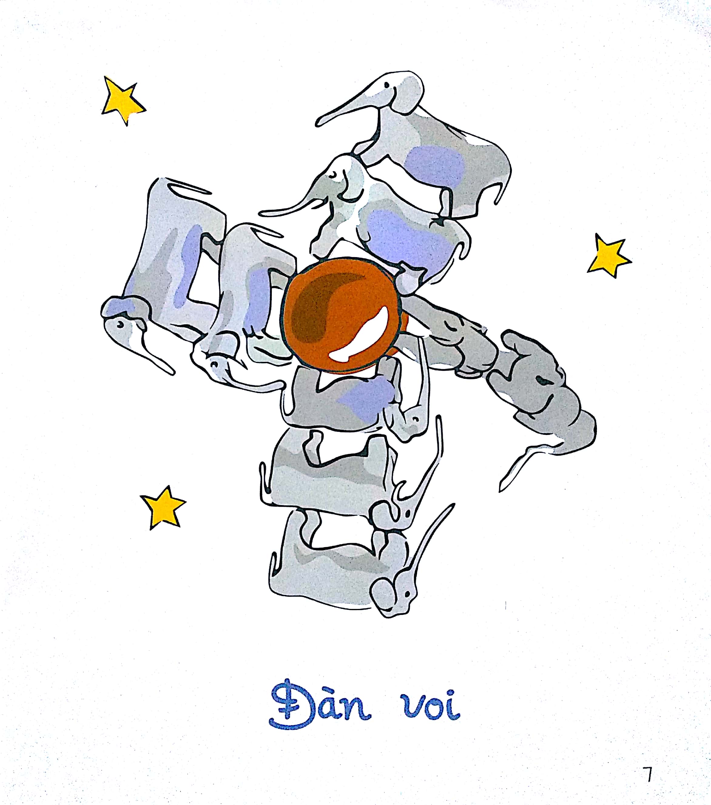 khám phá các động vật với hoàng tử bé