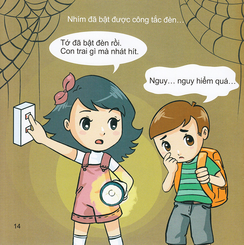 khám phá căn hầm tối