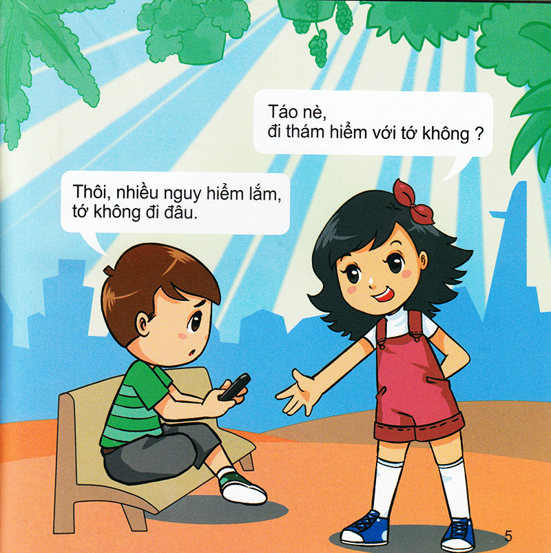 khám phá căn hầm tối