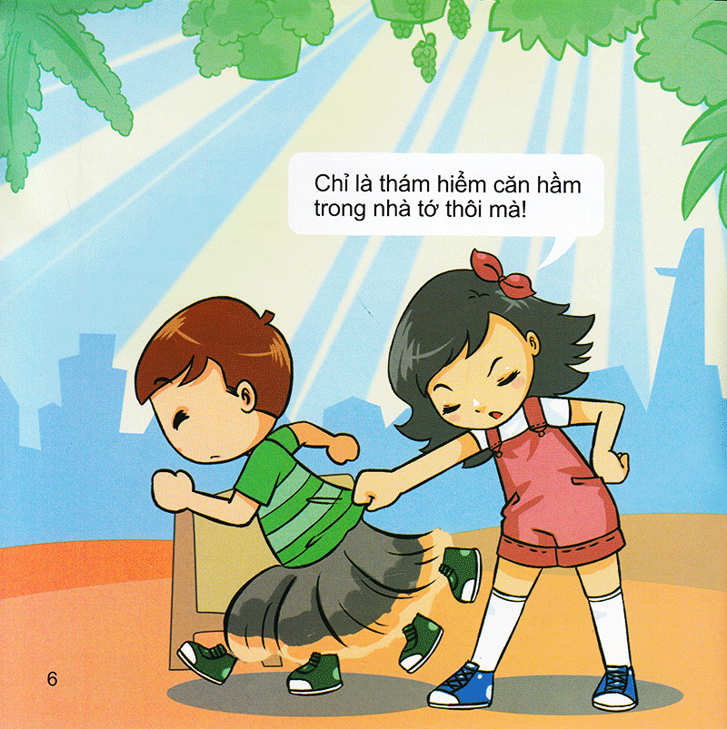 khám phá căn hầm tối