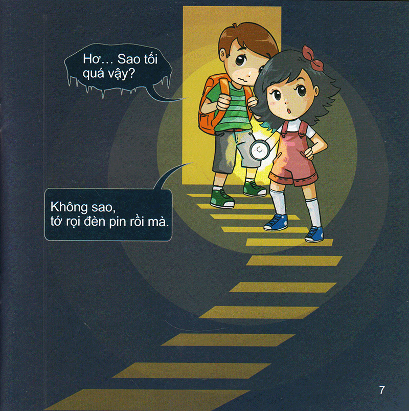 khám phá căn hầm tối