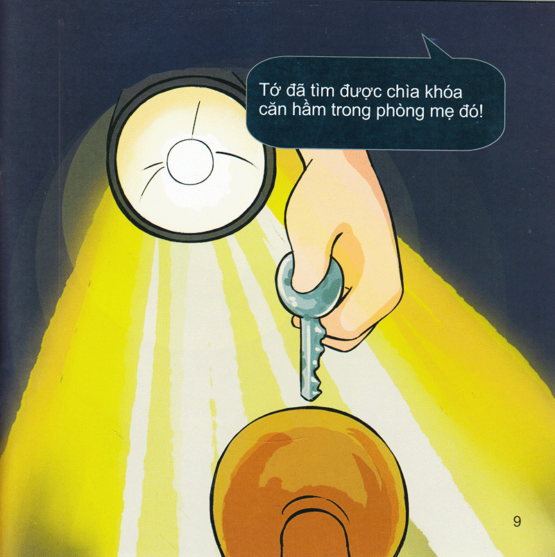 khám phá căn hầm tối